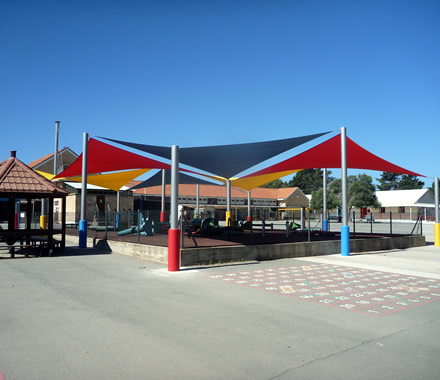 Permanent Safe Shade Canopies