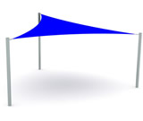 Summer Use - Shade Sail Structures