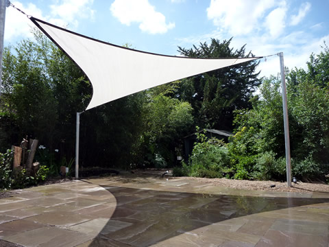 Private Residence Shade Sail Images